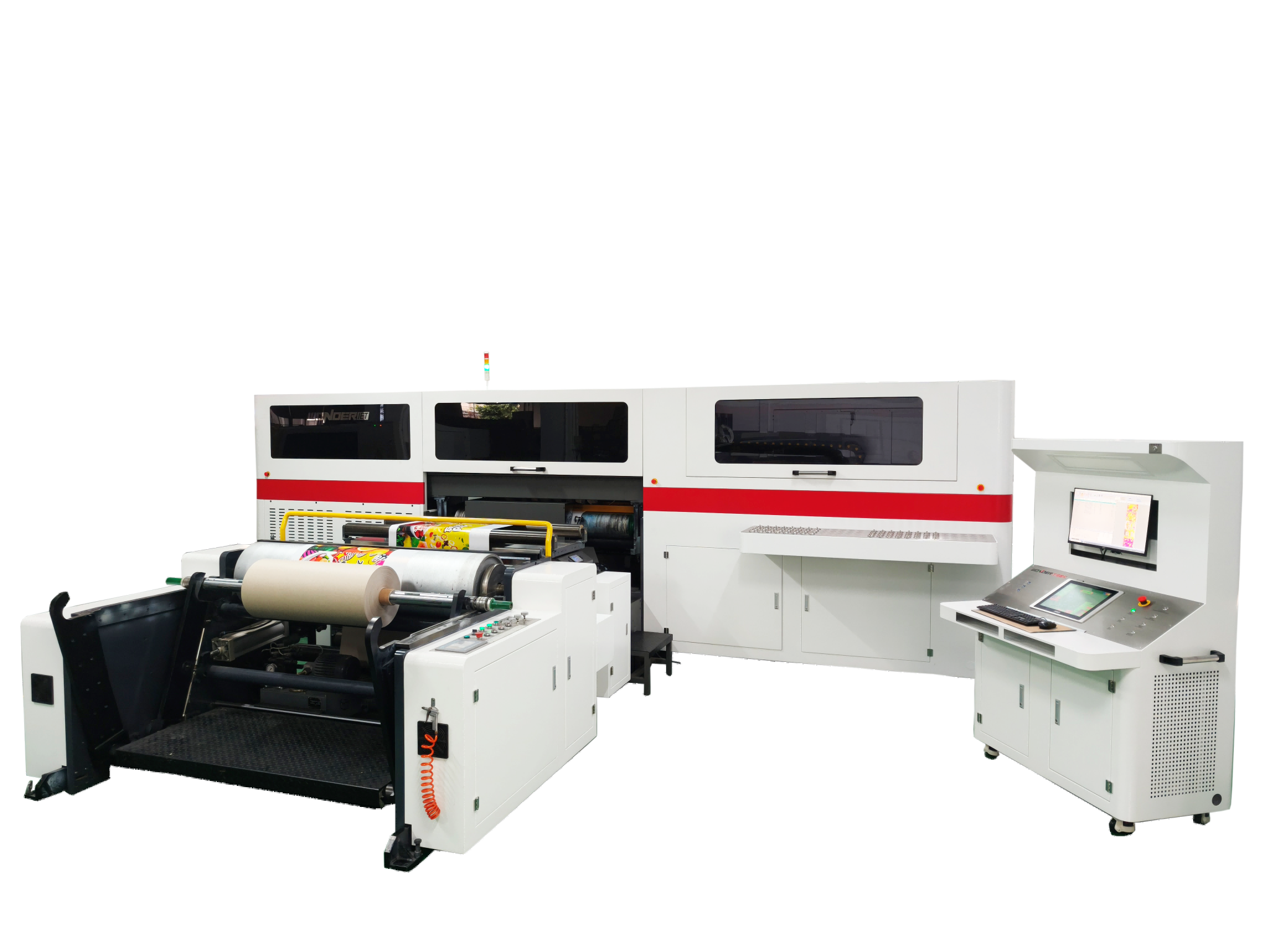 工業級Single Pass-卷對卷高速數碼預印機系列